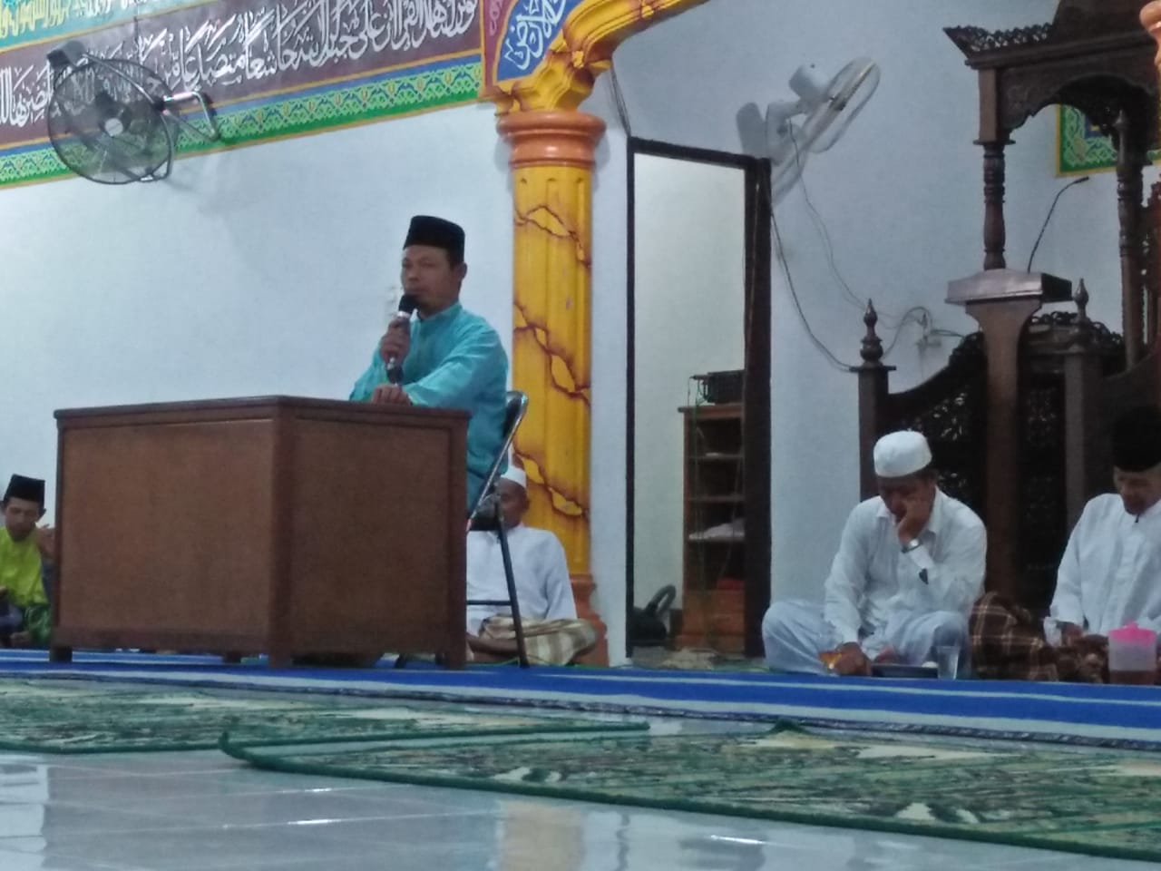 Kades Serukan Ramaikan Masjid Ketika Safari Ramadhan Pemdes Berancah Di Masjid Jami Dan Baitul Makmur
