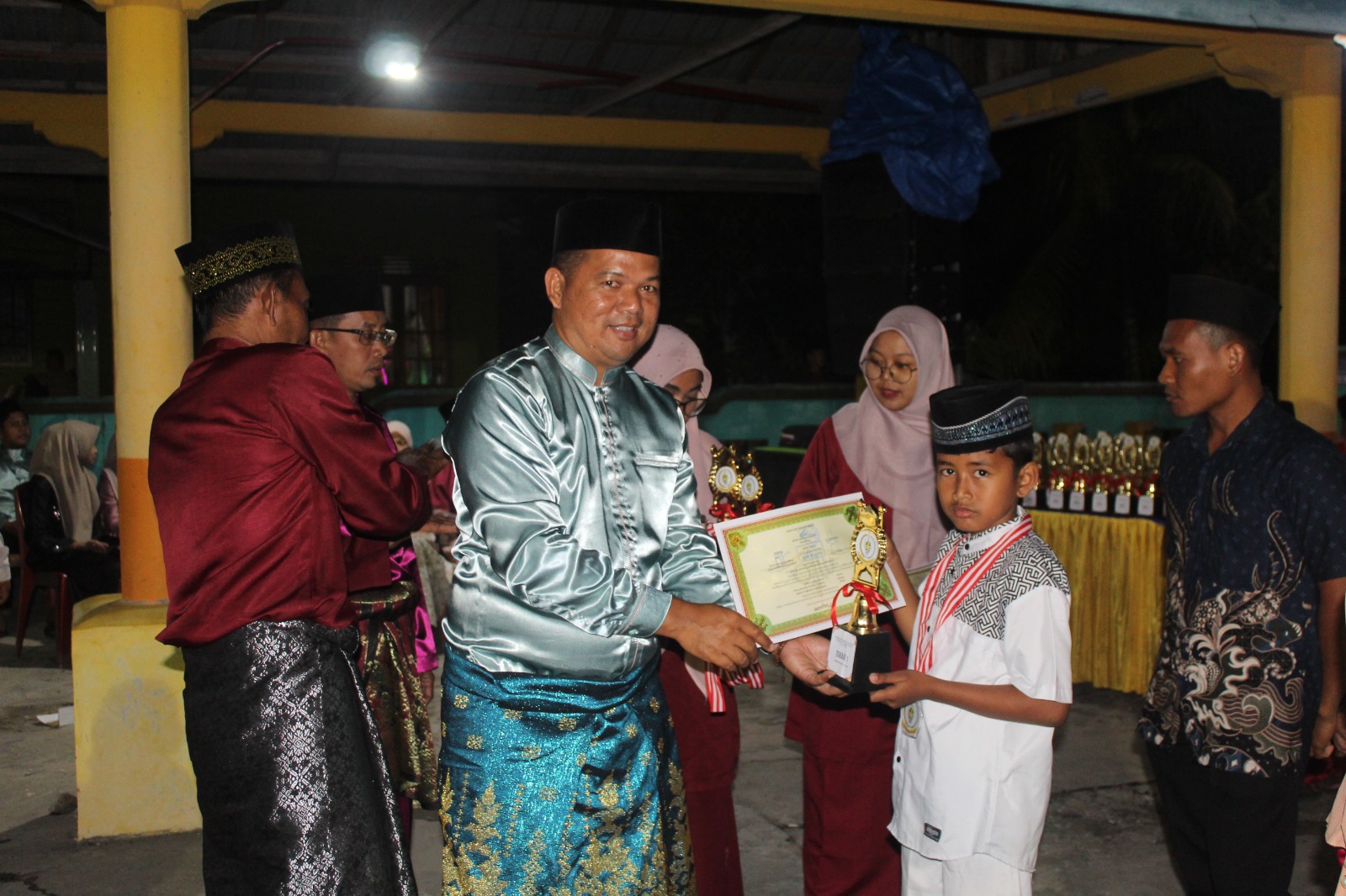 Penutupan MTQ ke X Tingkat Desa Berancah Sukses Di Gelar Berikut Daftar Pemenang