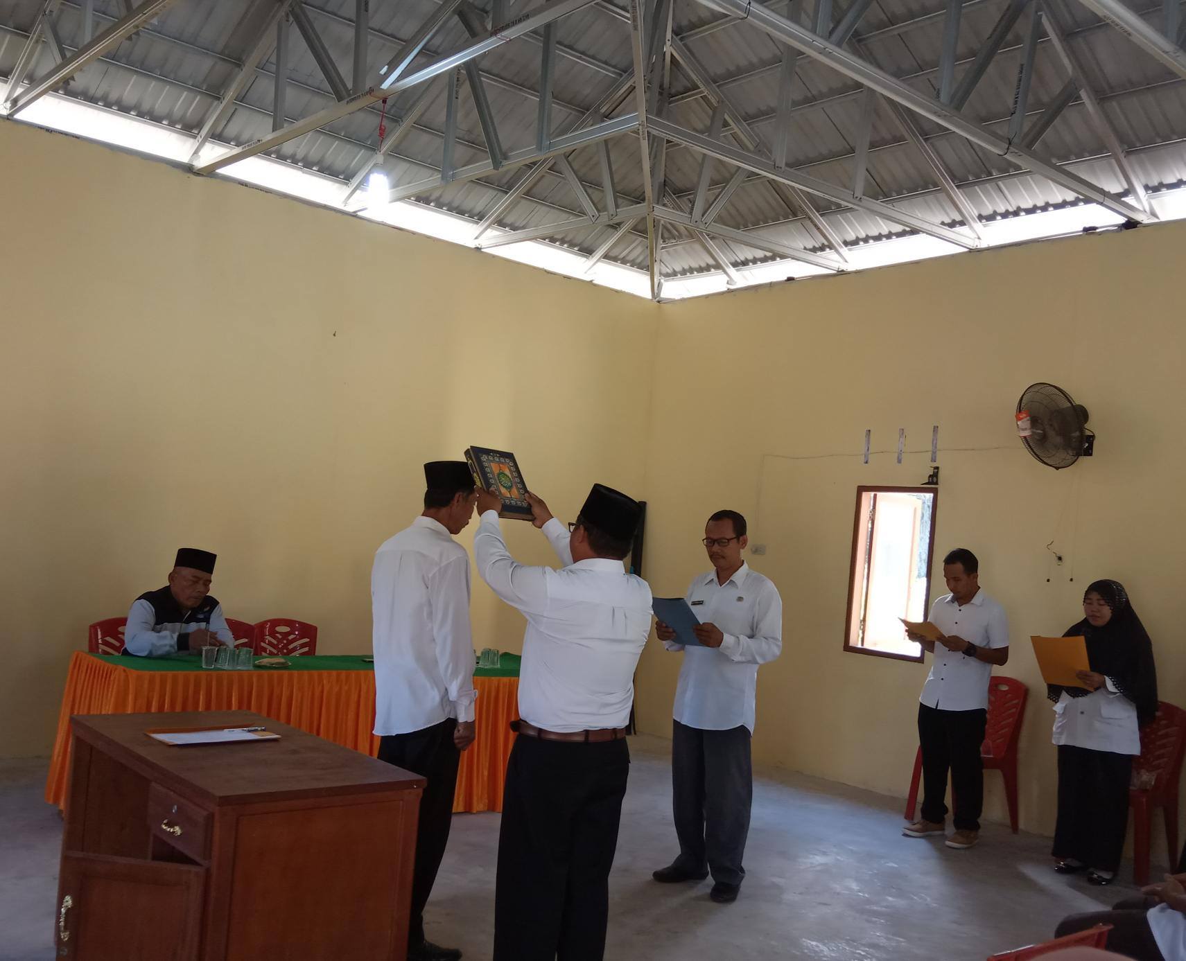 Pelantikan Pelaksana Kewilayahan Kepala Dusun Berancah
