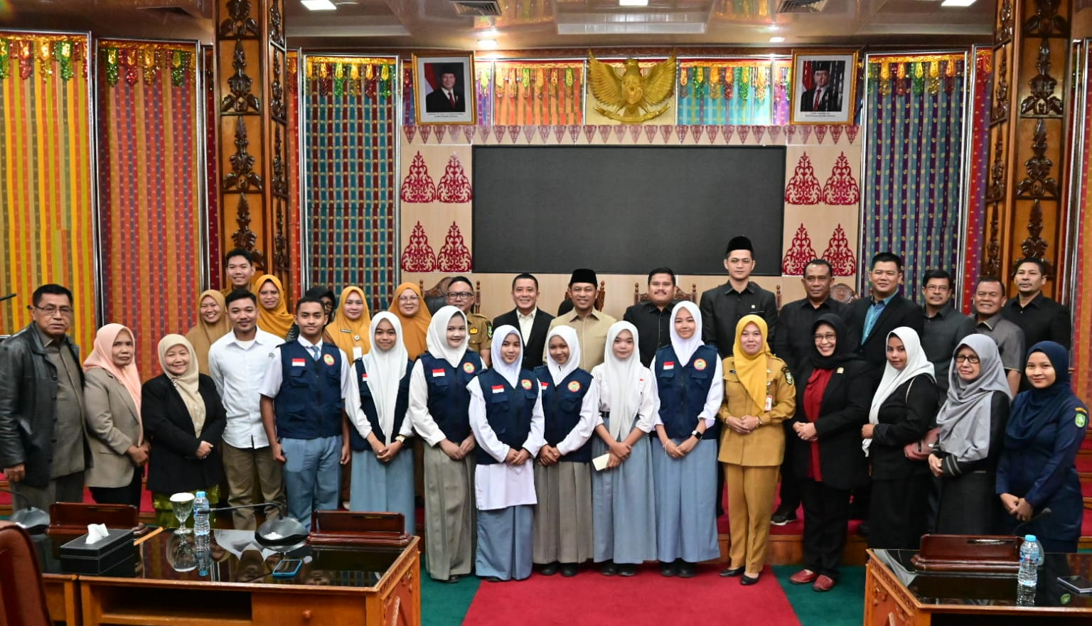 Suarakan Ruang Publik dan Pendidikan Suku Asli, Forum Anak Desa Berancah Sampaikan Aspirasi ke DPRD Kabupaten Bengkalis