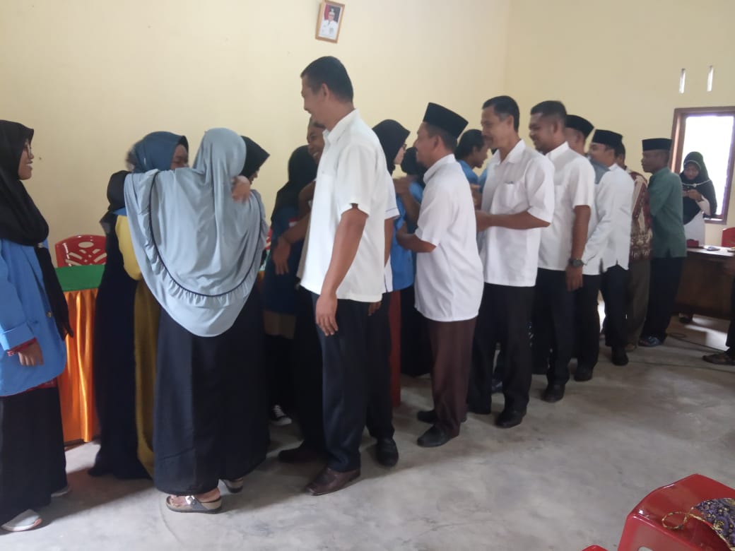 Pemdes Berancah Menggelar Perpisahan Dengan Mahasiswa Kukerta UIN Suska Riau