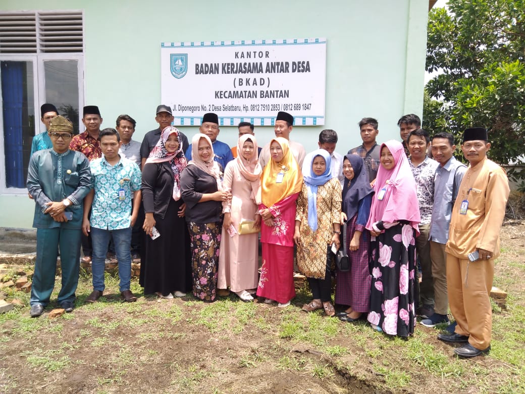 BKAD Kecamatan Kuala Cenaku Kab. Indragiri Hulu melakukan Study Banding BKAD Kecamatan Bantan Kab. Bengkalis