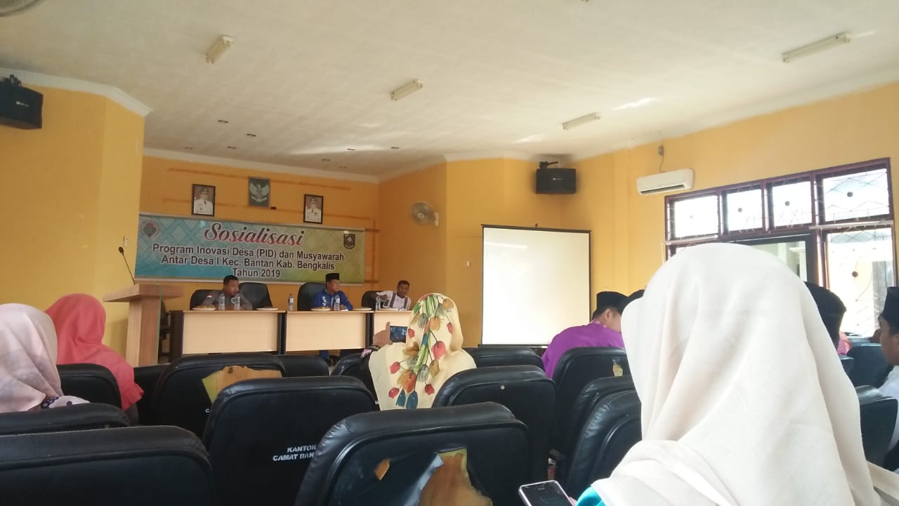 Musyawarah Antara Desa 1 Program Inovasi Desa Kecamatan Bantan Tahun 2019