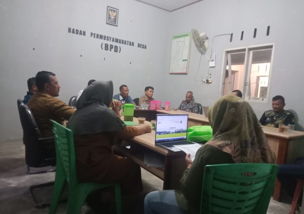 Pemerintah Desa Berancah Tetapkan Prioritas Penggunaan Dana Desa TA 2026 Melalui Musyawarah Bersama BPD